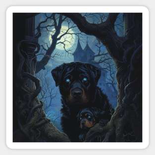 Rottweiler Protection Sticker